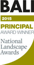 BALI National Landscape Awards Principal Award Winner 2015